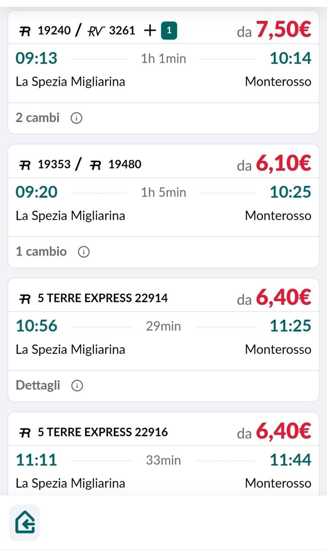 Ferienwohnung 5 Terre Express Migliarina La Spezia Exterior foto